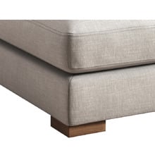 Cream Haven Upholstered Ottoman